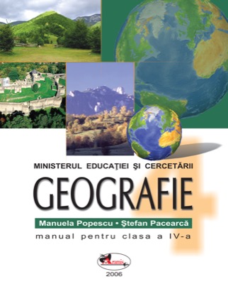 Geografie – manual, clasa a IV-a