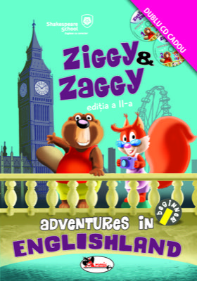 Ziggy & Zaggy – Adventures in Englishland, editia a II-a (contine 2 CD-uri)