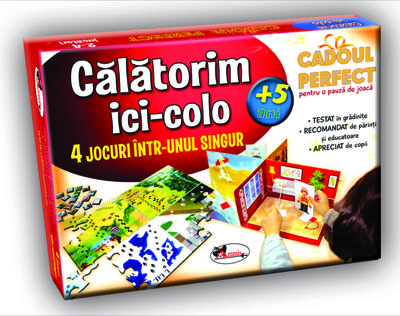 Calatorim ici-colo - 4 jocuri intr-unul singur