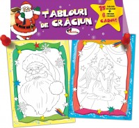 Tablouri de Craciun + set de culori