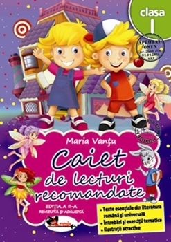 Caiet de lecturi recomandate, clasa I