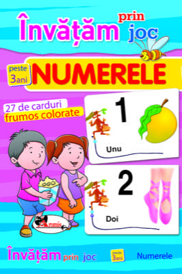 Invatam prin joc numerele  +3ani