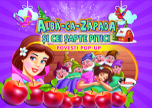 Alba-ca-zapada si cei sapte pitici - povesti pop-up