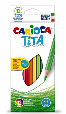 CARIOCA® creioane colorate Tita Clasic 12/set
