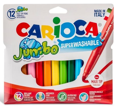 CARIOCA® Jumbo 12/set Superlavabile