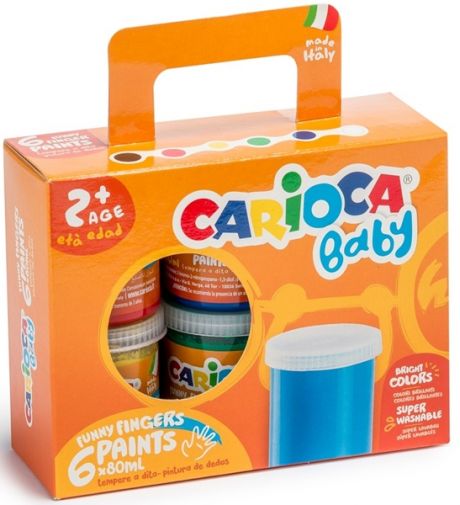 CARIOCA® Tempera Finger Baby 2 ani +