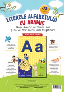 Literele alfabetului cu Aramis - 32 de planse