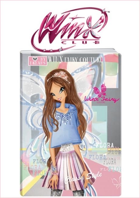  Caiet dictando A5-42 File 80g/mp Extra Strong-coperta licenta "Winx Fairy Couture"