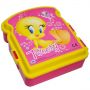 { Cutie cu capac depozitare / transport / sandwich Superman / Tweety - Macedonia}