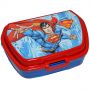 { Cutie cu capac depozitare / transport / sandwich Superman / Tweety - Macedonia}