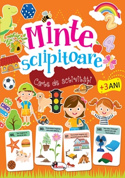 Minte sclipitoare. Carte de activitati +3 ani