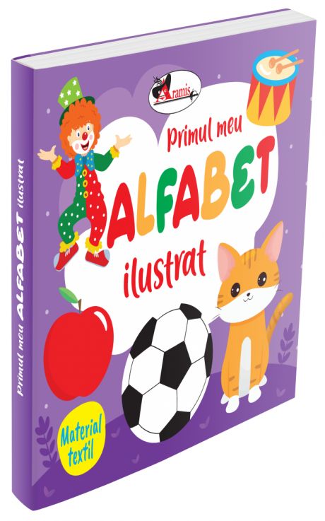  Primul meu Alfabet. Carte din material textil